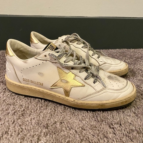 Golden Goose Ball Star with gold star and heel tab - Picture 5 of 5